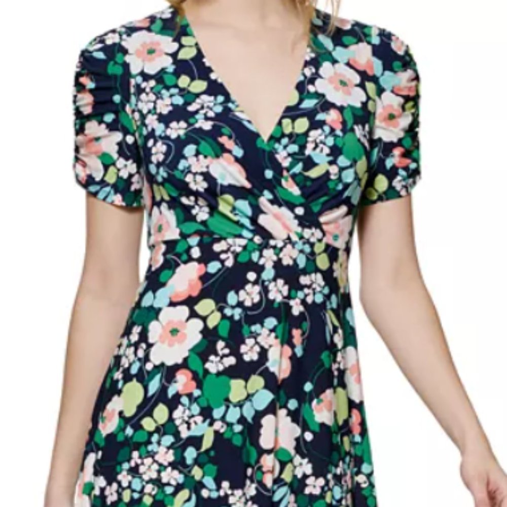 Tommy Hilfiger Women's Colette Floral-Print Dress